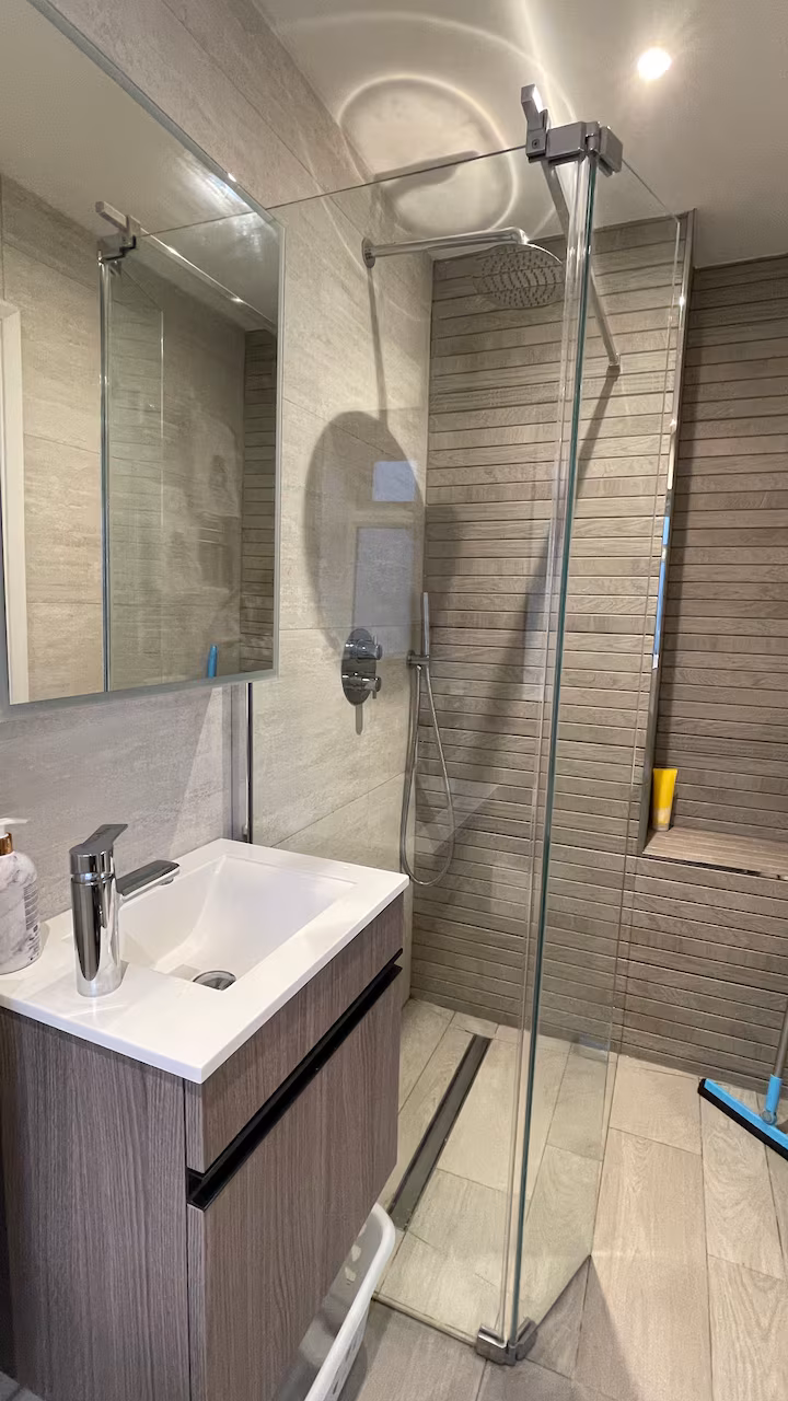 Arlington shower room view 4