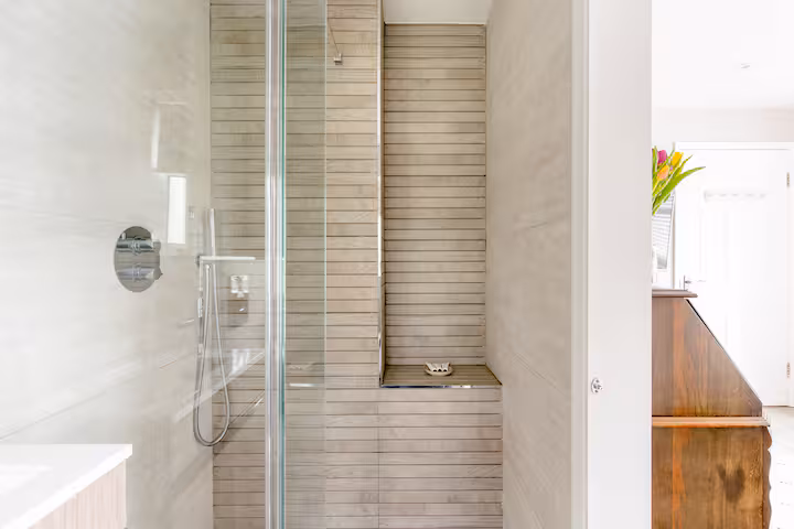 Arlington shower room view 6